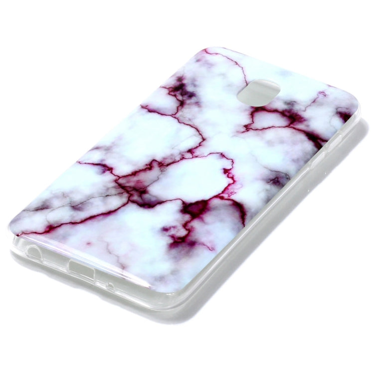 Marble Pattern Soft TPU Case For Galaxy J8 (2018)