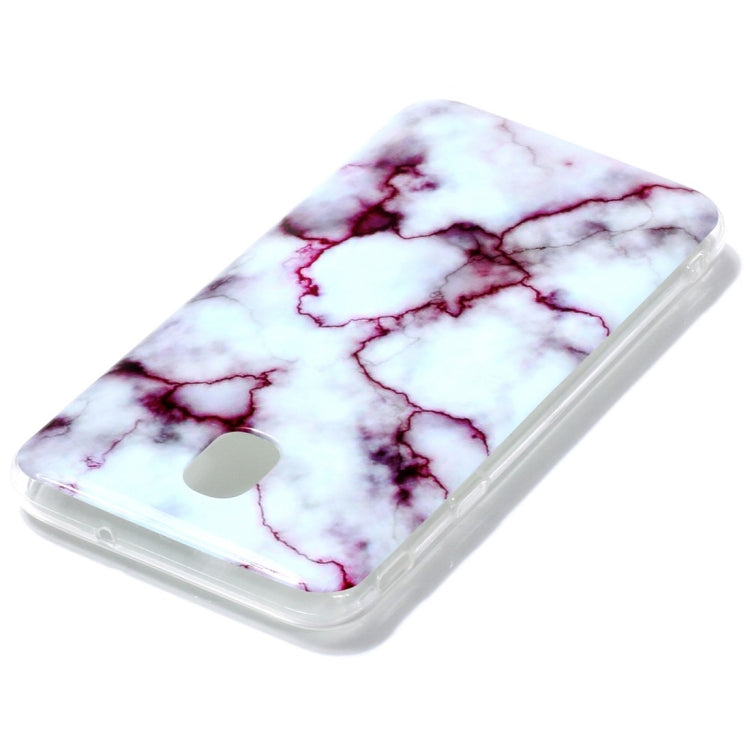 Marble Pattern Soft TPU Case For Galaxy J8 (2018)