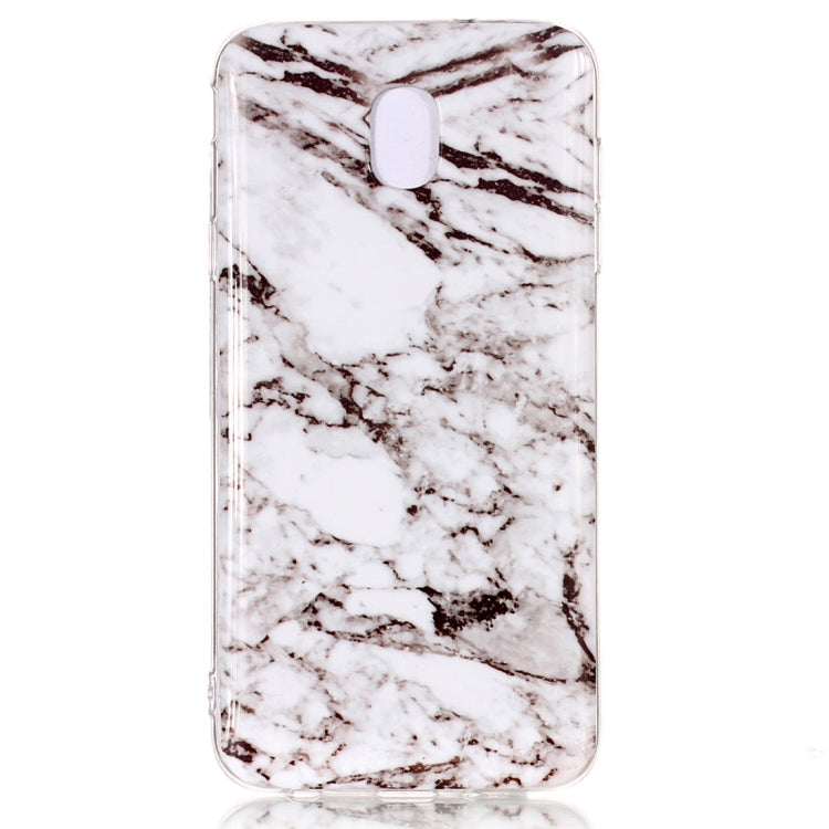 Marble Pattern Soft TPU Case For Galaxy J8 (2018)