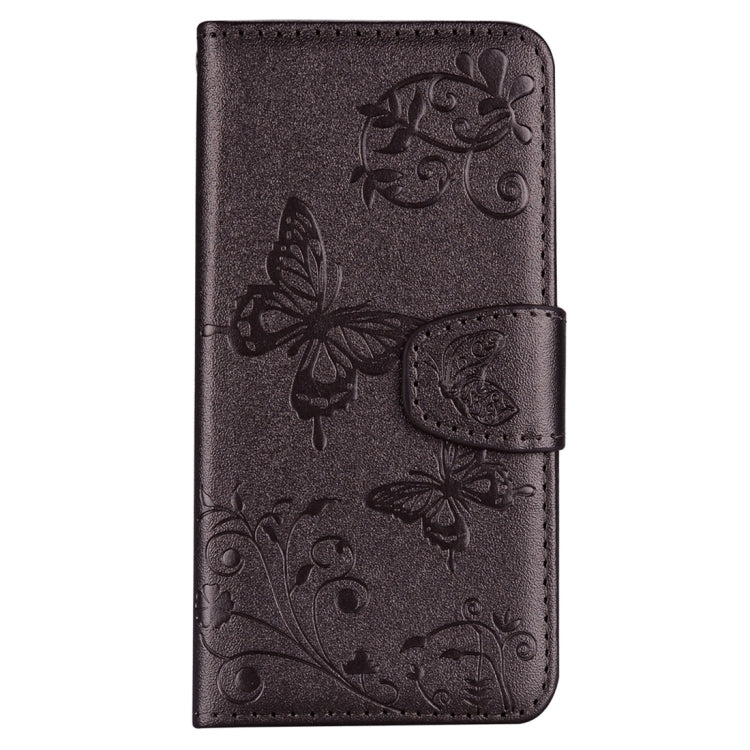 Floral Butterfly Pattern Horizontal Flip Leather Case with Mirror & Card Slot & Holder & Wallet & Lanyard For Galaxy Note9