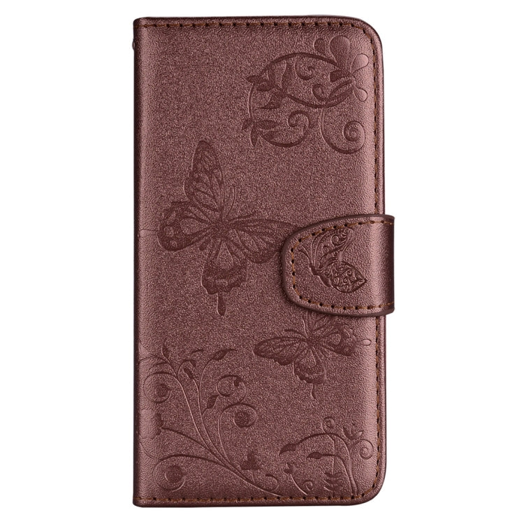 Floral Butterfly Pattern Horizontal Flip Leather Case with Mirror & Card Slot & Holder & Wallet & Lanyard For Galaxy Note9