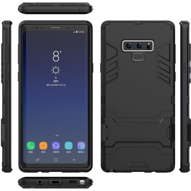 PC + TPU Shockproof Protective Case with Holder For Galaxy Note9