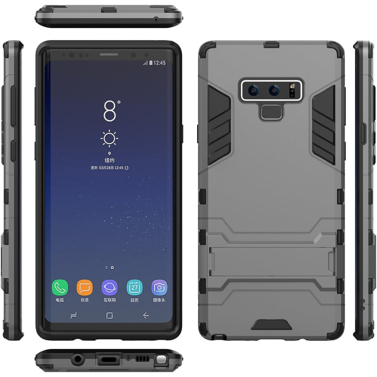 PC + TPU Shockproof Protective Case with Holder For Galaxy Note9