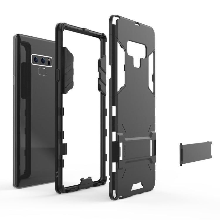 PC + TPU Shockproof Protective Case with Holder For Galaxy Note9