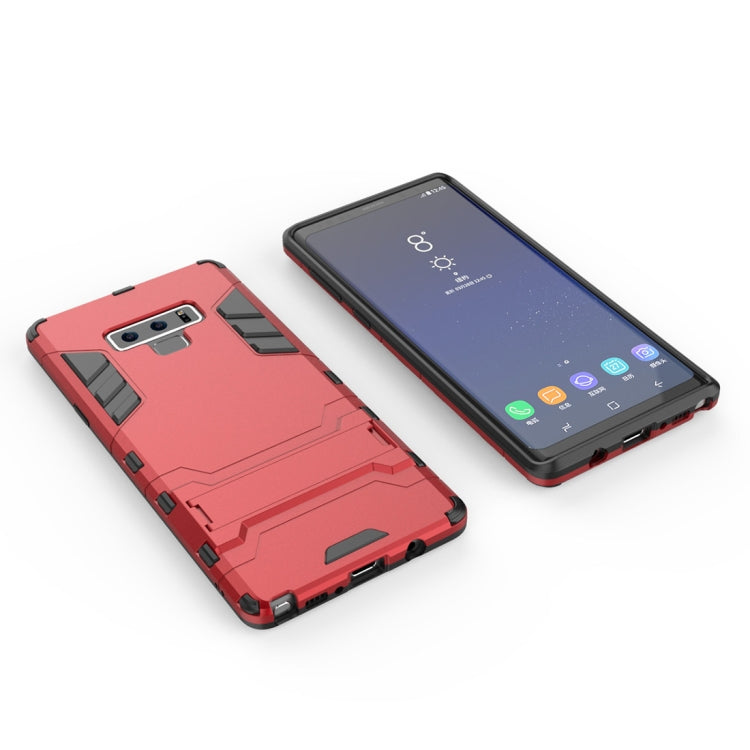 PC + TPU Shockproof Protective Case with Holder For Galaxy Note9