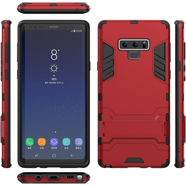 PC + TPU Shockproof Protective Case with Holder For Galaxy Note9