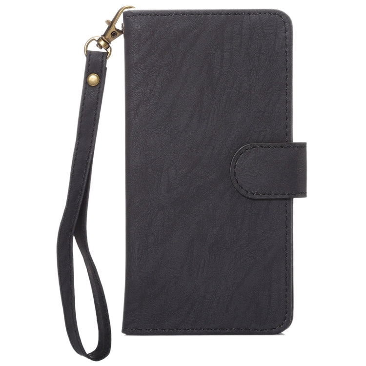 A3 Universal Da Vinci Texture Horizontal Flip Leather Case with Card Slots & Wallet & Photo Frame & Magnetic Buckle & 18cm Lanyard for Galaxy S7 & S6 Edge & S6, iPhone X  & iPhone 7 & 6s & 6, Huawei P9 & P9 Lite & Honor 8, Size: 14.5 x 7.5 x 1.8 cm