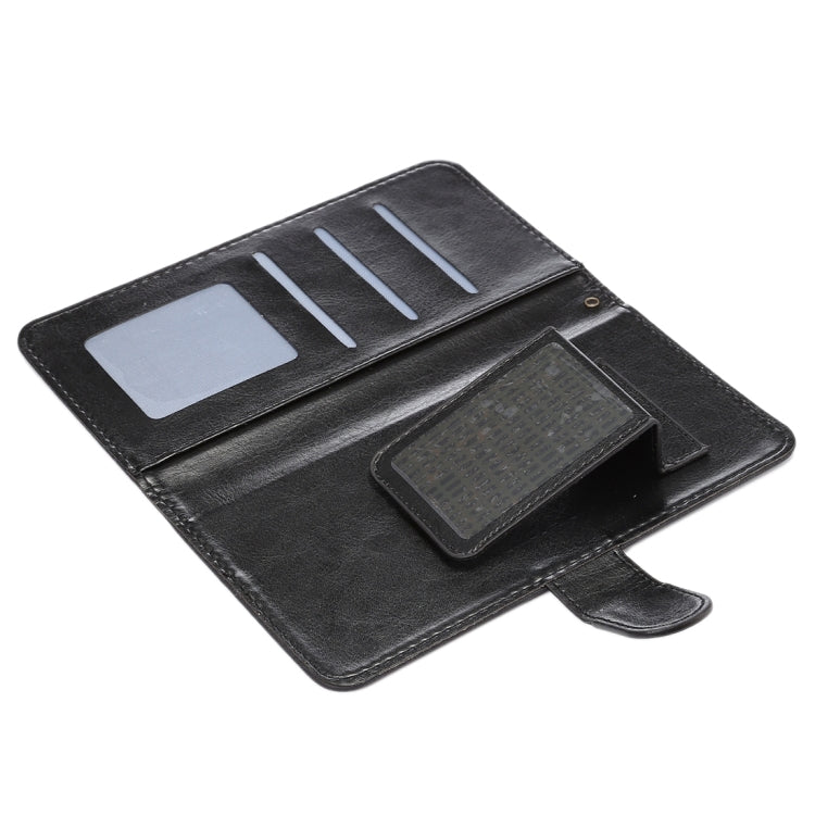 A3 Universal Da Vinci Texture Horizontal Flip Leather Case with Card Slots & Wallet & Photo Frame & Magnetic Buckle & 18cm Lanyard for Galaxy S7 & S6 Edge & S6, iPhone X  & iPhone 7 & 6s & 6, Huawei P9 & P9 Lite & Honor 8, Size: 14.5 x 7.5 x 1.8 cm