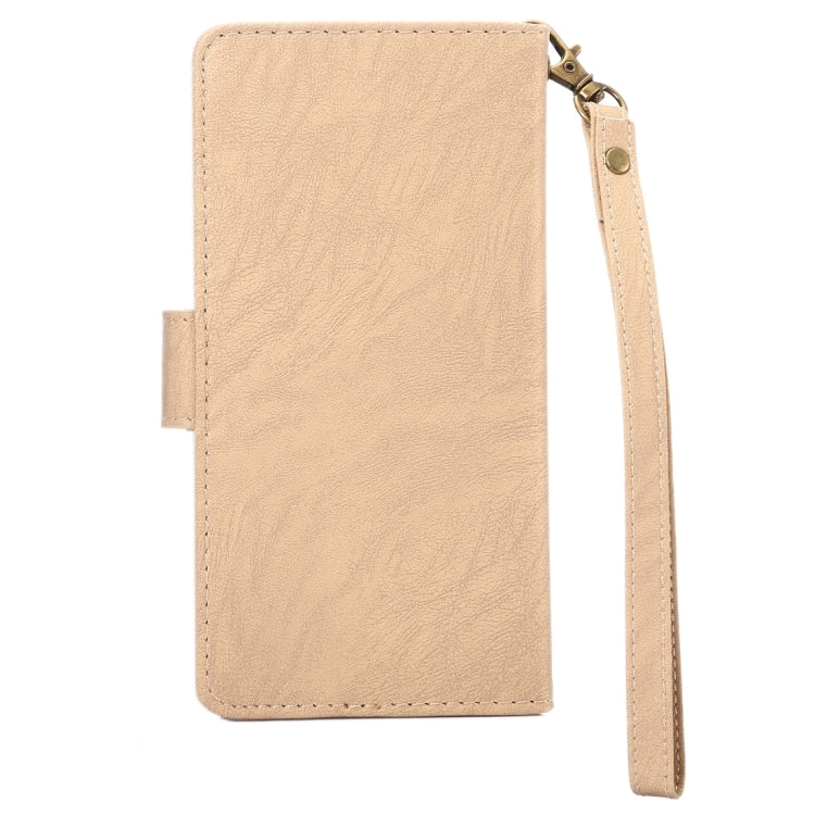 A3 Universal Da Vinci Texture Horizontal Flip Leather Case with Card Slots & Wallet & Photo Frame & Magnetic Buckle & 18cm Lanyard for Galaxy S7 & S6 Edge & S6, iPhone X  & iPhone 7 & 6s & 6, Huawei P9 & P9 Lite & Honor 8, Size: 14.5 x 7.5 x 1.8 cm