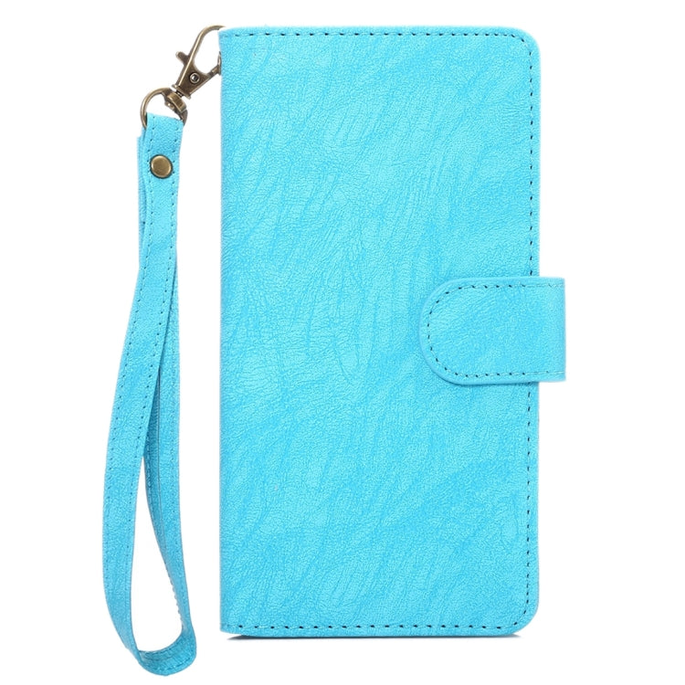 A3 Universal Da Vinci Texture Horizontal Flip Leather Case with Card Slots & Wallet & Photo Frame & Magnetic Buckle & 18cm Lanyard for Galaxy S7 & S6 Edge & S6, iPhone X  & iPhone 7 & 6s & 6, Huawei P9 & P9 Lite & Honor 8, Size: 14.5 x 7.5 x 1.8 cm