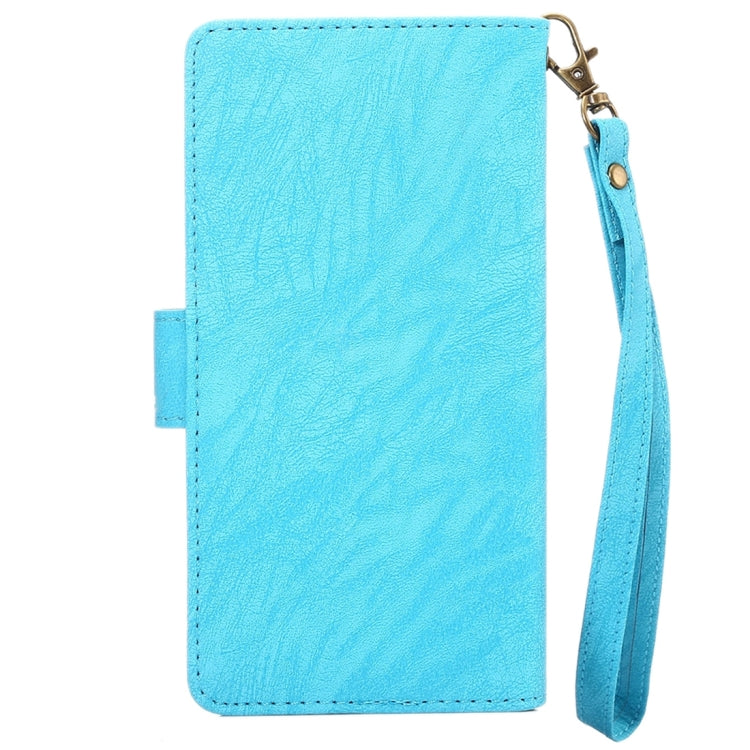 A3 Universal Da Vinci Texture Horizontal Flip Leather Case with Card Slots & Wallet & Photo Frame & Magnetic Buckle & 18cm Lanyard for Galaxy S7 & S6 Edge & S6, iPhone X  & iPhone 7 & 6s & 6, Huawei P9 & P9 Lite & Honor 8, Size: 14.5 x 7.5 x 1.8 cm