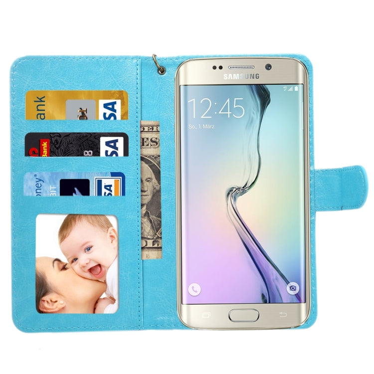A3 Universal Da Vinci Texture Horizontal Flip Leather Case with Card Slots & Wallet & Photo Frame & Magnetic Buckle & 18cm Lanyard for Galaxy S7 & S6 Edge & S6, iPhone X  & iPhone 7 & 6s & 6, Huawei P9 & P9 Lite & Honor 8, Size: 14.5 x 7.5 x 1.8 cm