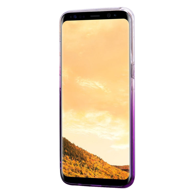 Heart Pattern Diamond Texture TPU Protector Back Cover Case for Galaxy S8+ / G955
