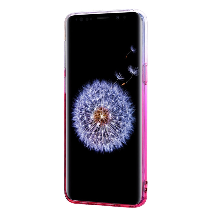 Heart Pattern Diamond Texture TPU Protector Back Cover Case for Galaxy S9