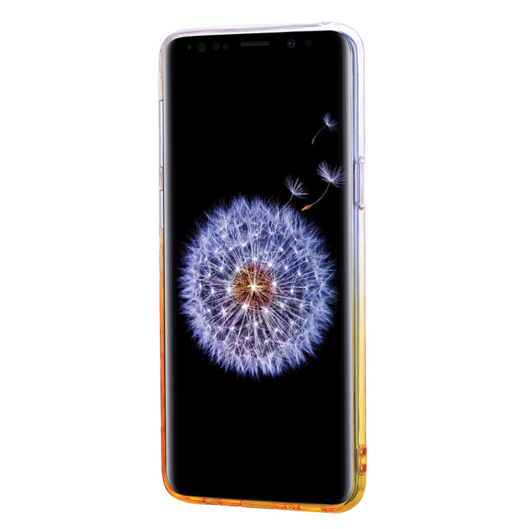 Heart Pattern Diamond Texture TPU Protector Back Cover Case for Galaxy S9+