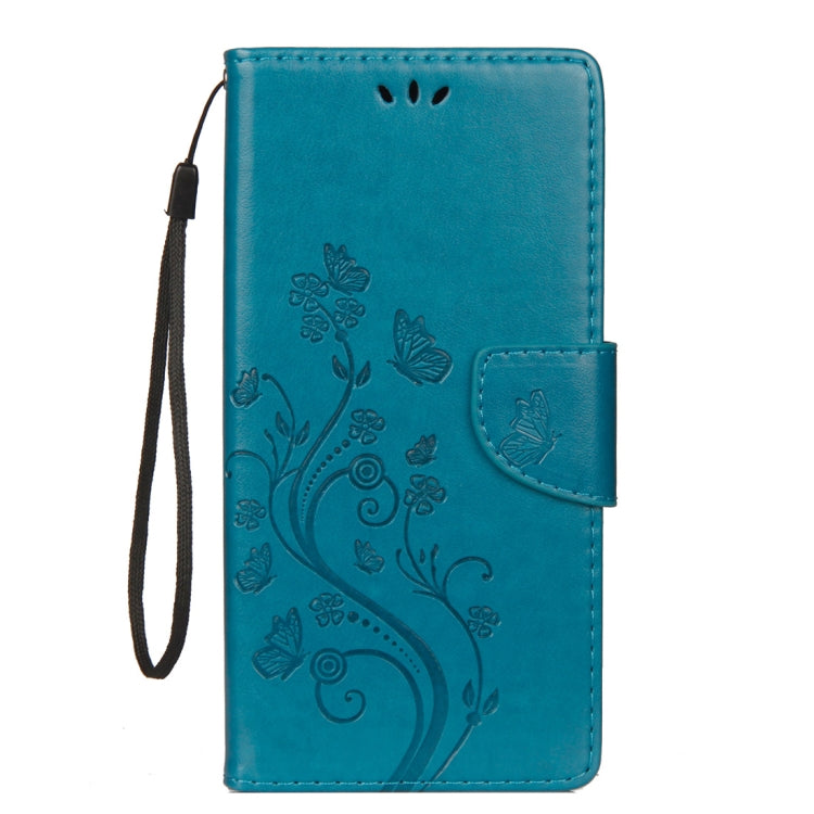 Embossed Butterfly Pattern Horizontal Flip Leather Case with Card Slot & Holder & Wallet & Lanyard For Galaxy Note9