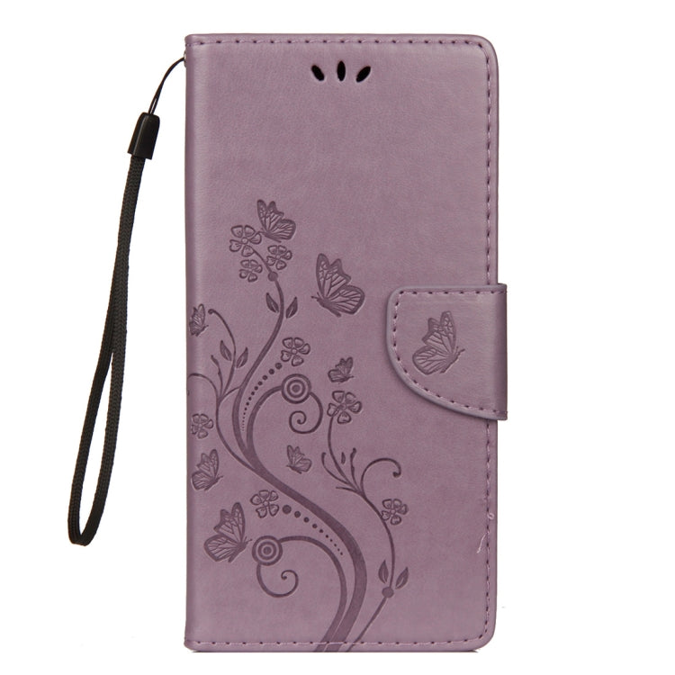 Embossed Butterfly Pattern Horizontal Flip Leather Case with Card Slot & Holder & Wallet & Lanyard For Galaxy Note9