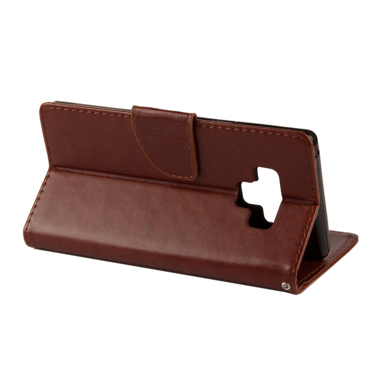 Embossed Butterfly Pattern Horizontal Flip Leather Case with Card Slot & Holder & Wallet & Lanyard For Galaxy Note9