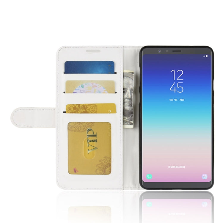 Crazy Horse Texture Horizontal Flip Leather Case for Galaxy A9 Star / A8 Star, with Wallet & Holder & Card Slots