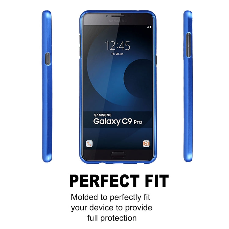 GOOSPERY for Galaxy C9 Pro Soft TPU Shockproof Protective Back Case