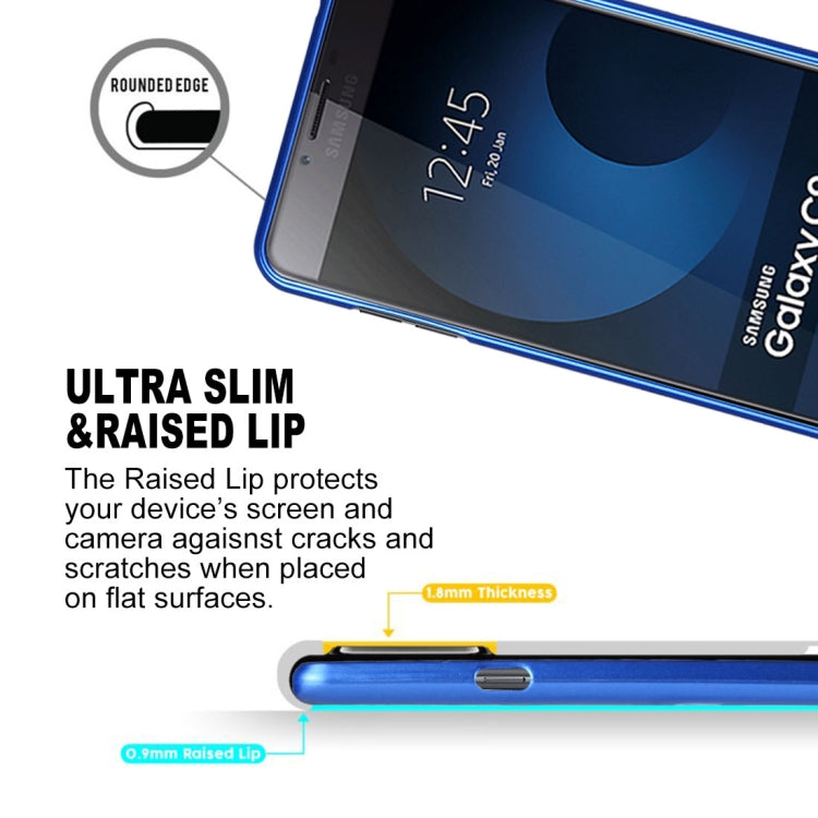 GOOSPERY for Galaxy C9 Pro Soft TPU Shockproof Protective Back Case