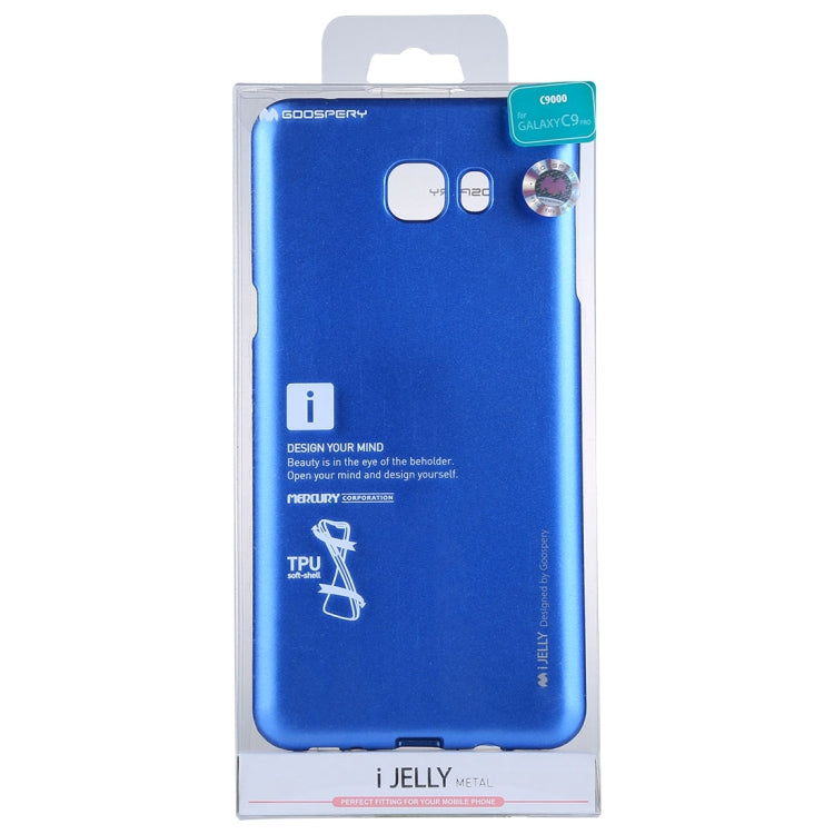 GOOSPERY for Galaxy C9 Pro Soft TPU Shockproof Protective Back Case