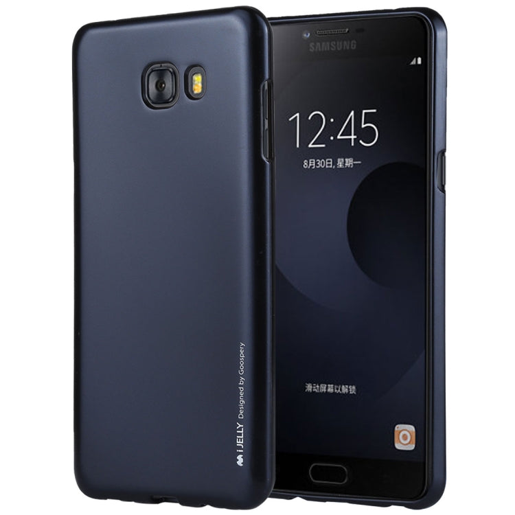 GOOSPERY for Galaxy C9 Pro Soft TPU Shockproof Protective Back Case