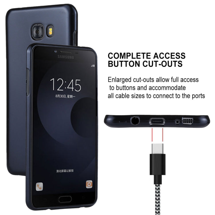 GOOSPERY for Galaxy C9 Pro Soft TPU Shockproof Protective Back Case