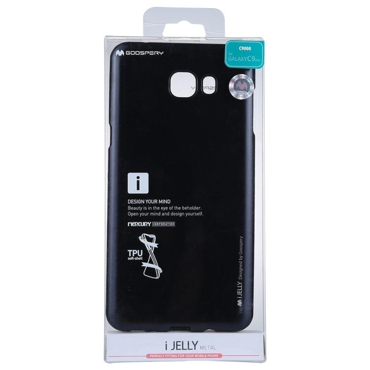 GOOSPERY for Galaxy C9 Pro Soft TPU Shockproof Protective Back Case
