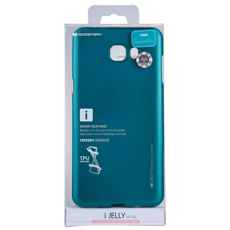 GOOSPERY for Galaxy C9 Pro Soft TPU Shockproof Protective Back Case