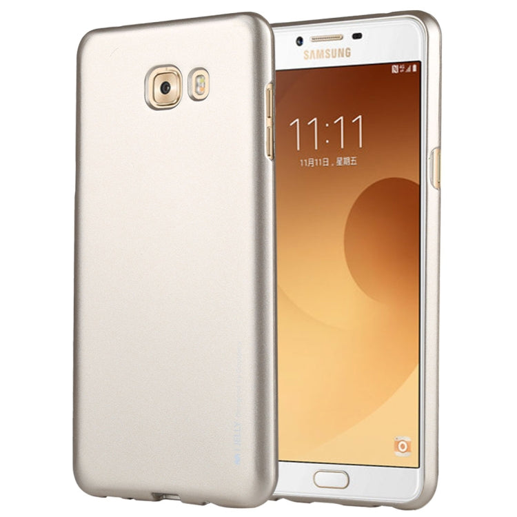 GOOSPERY for Galaxy C9 Pro Soft TPU Shockproof Protective Back Case