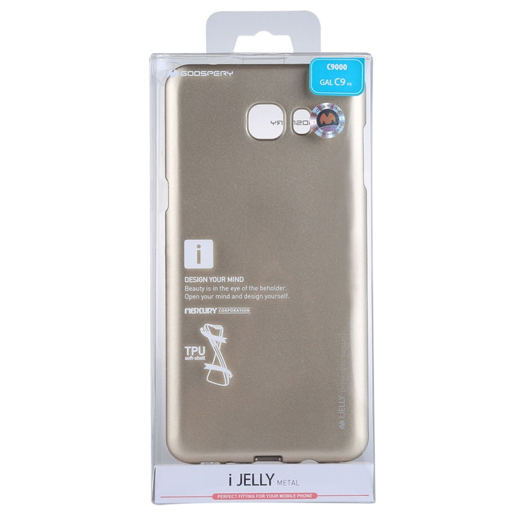 GOOSPERY for Galaxy C9 Pro Soft TPU Shockproof Protective Back Case