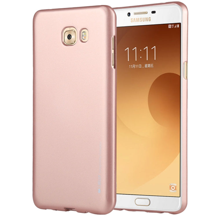 GOOSPERY for Galaxy C9 Pro Soft TPU Shockproof Protective Back Case