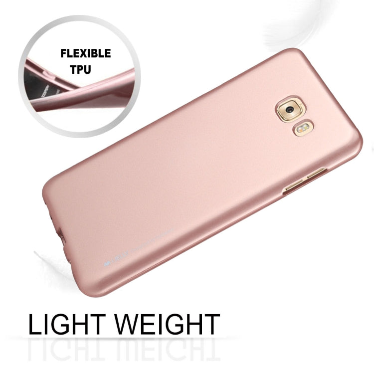 GOOSPERY for Galaxy C9 Pro Soft TPU Shockproof Protective Back Case