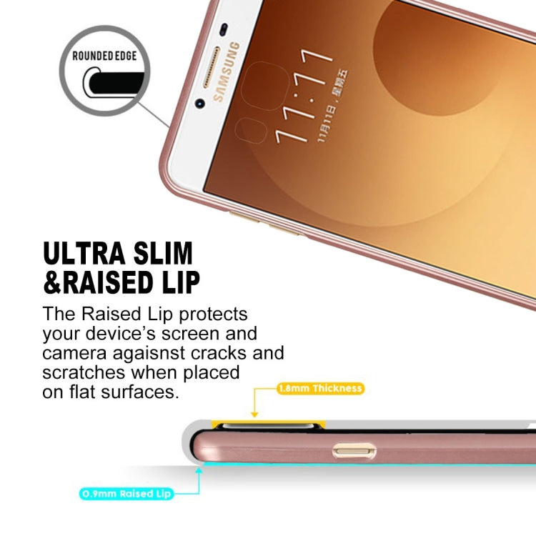 GOOSPERY for Galaxy C9 Pro Soft TPU Shockproof Protective Back Case