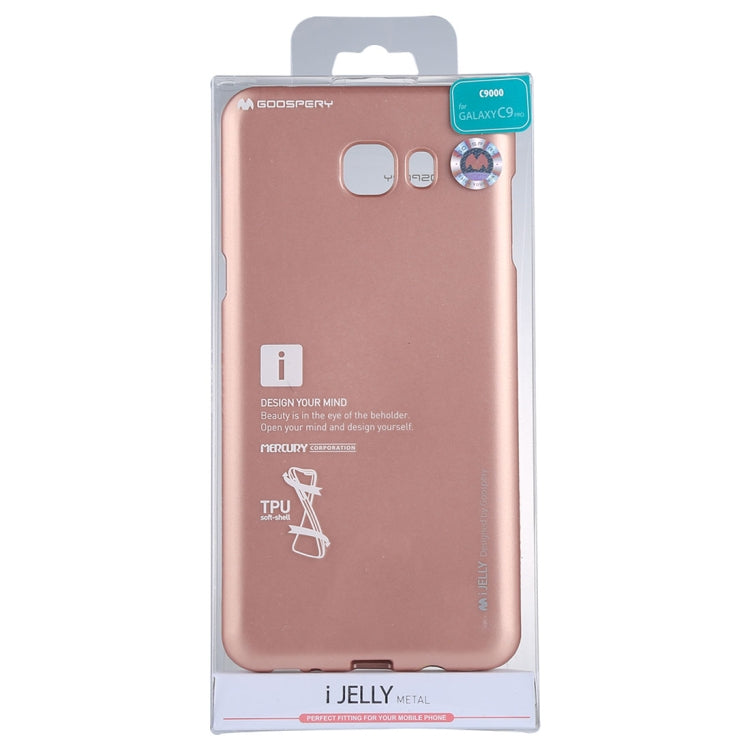 GOOSPERY for Galaxy C9 Pro Soft TPU Shockproof Protective Back Case
