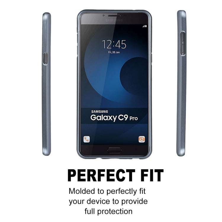 GOOSPERY for Galaxy C9 Pro Soft TPU Shockproof Protective Back Case