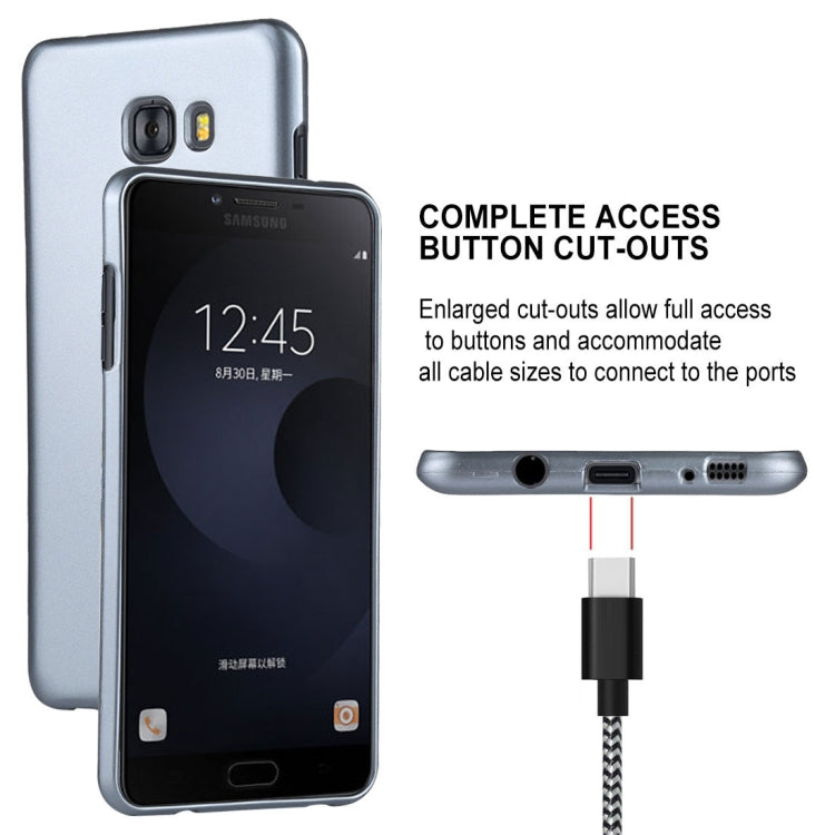 GOOSPERY for Galaxy C9 Pro Soft TPU Shockproof Protective Back Case