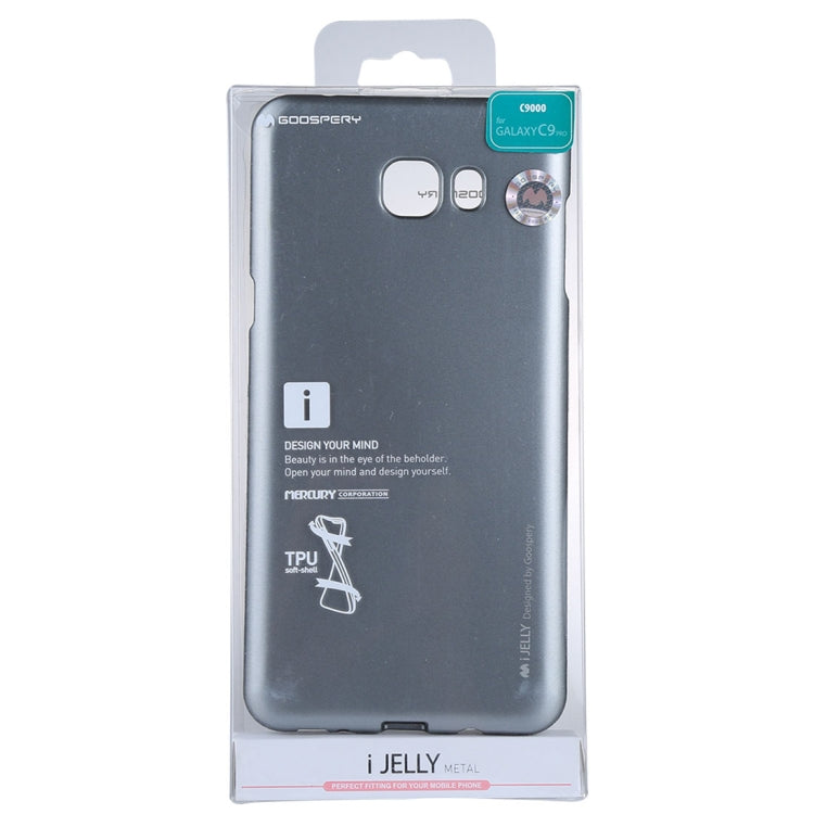 GOOSPERY for Galaxy C9 Pro Soft TPU Shockproof Protective Back Case