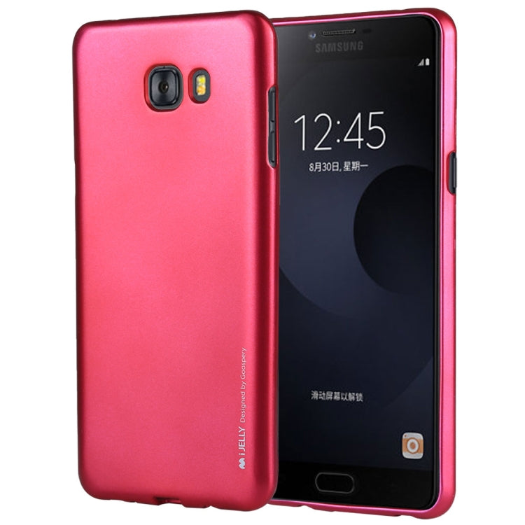 GOOSPERY for Galaxy C9 Pro Soft TPU Shockproof Protective Back Case