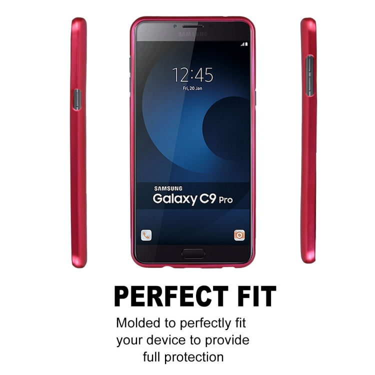 GOOSPERY for Galaxy C9 Pro Soft TPU Shockproof Protective Back Case
