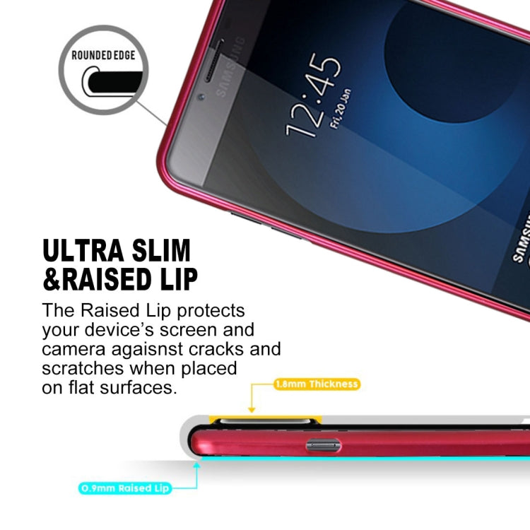 GOOSPERY for Galaxy C9 Pro Soft TPU Shockproof Protective Back Case