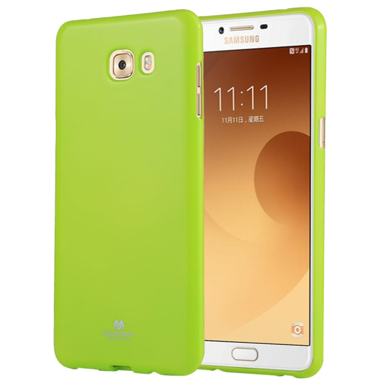 GOOSPERY PEAR JELLY for Galaxy C9 Pro Soft TPU Shockproof Protective Cover Back Case