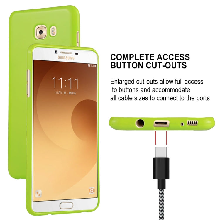 GOOSPERY PEAR JELLY for Galaxy C9 Pro Soft TPU Shockproof Protective Cover Back Case