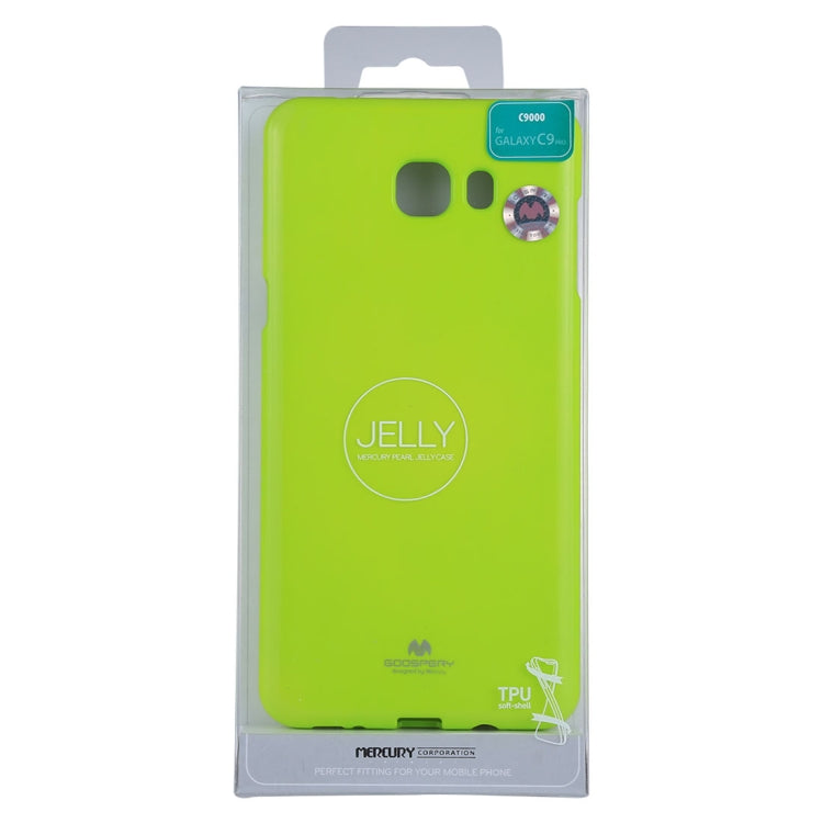 GOOSPERY PEAR JELLY for Galaxy C9 Pro Soft TPU Shockproof Protective Cover Back Case