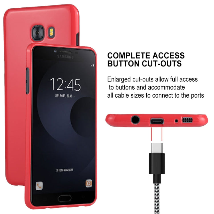 GOOSPERY PEAR JELLY for Galaxy C9 Pro Soft TPU Shockproof Protective Cover Back Case