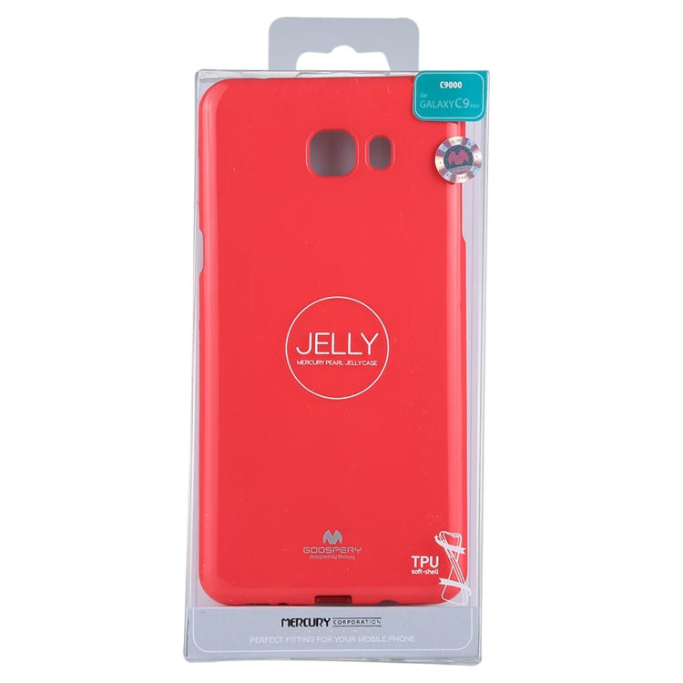 GOOSPERY PEAR JELLY for Galaxy C9 Pro Soft TPU Shockproof Protective Cover Back Case