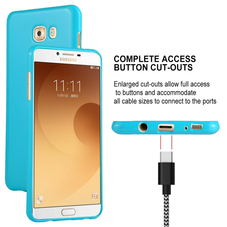 GOOSPERY PEAR JELLY for Galaxy C9 Pro Soft TPU Shockproof Protective Cover Back Case