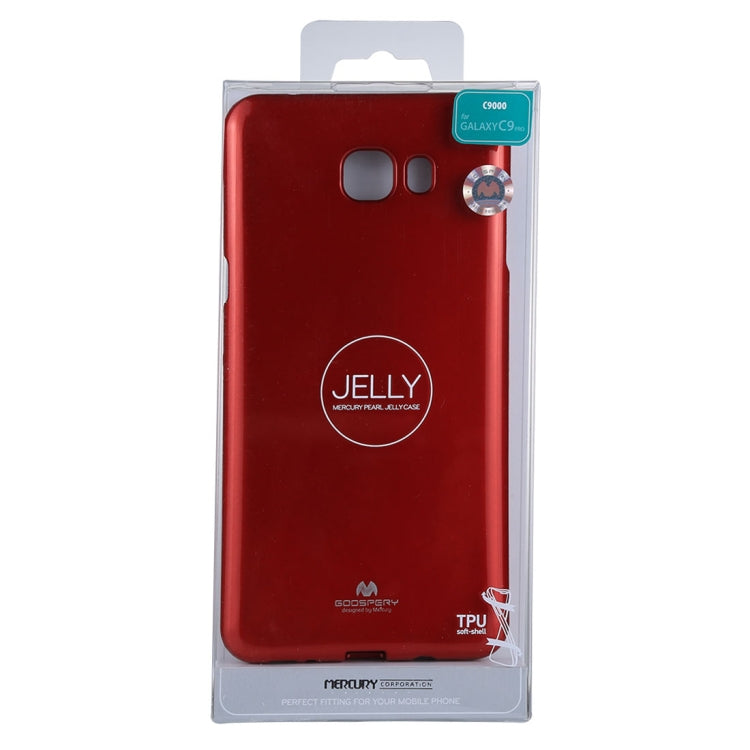 GOOSPERY PEAR JELLY for Galaxy C9 Pro Soft TPU Shockproof Protective Cover Back Case