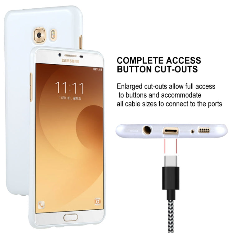 GOOSPERY PEAR JELLY for Galaxy C9 Pro Soft TPU Shockproof Protective Cover Back Case